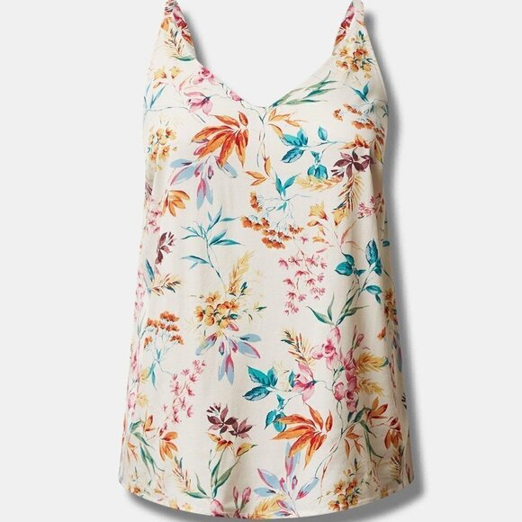 Torrid - Stretch Challis Cami in Carrie Floral - Picture 12 of 12